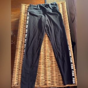 VS Pink Logo Leggings